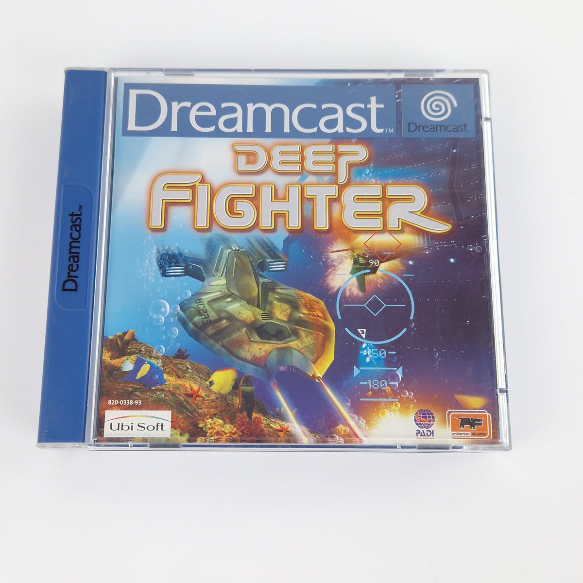 Sega Dreamcast Spiel – Deep Fighter (OVP PAL CIB)