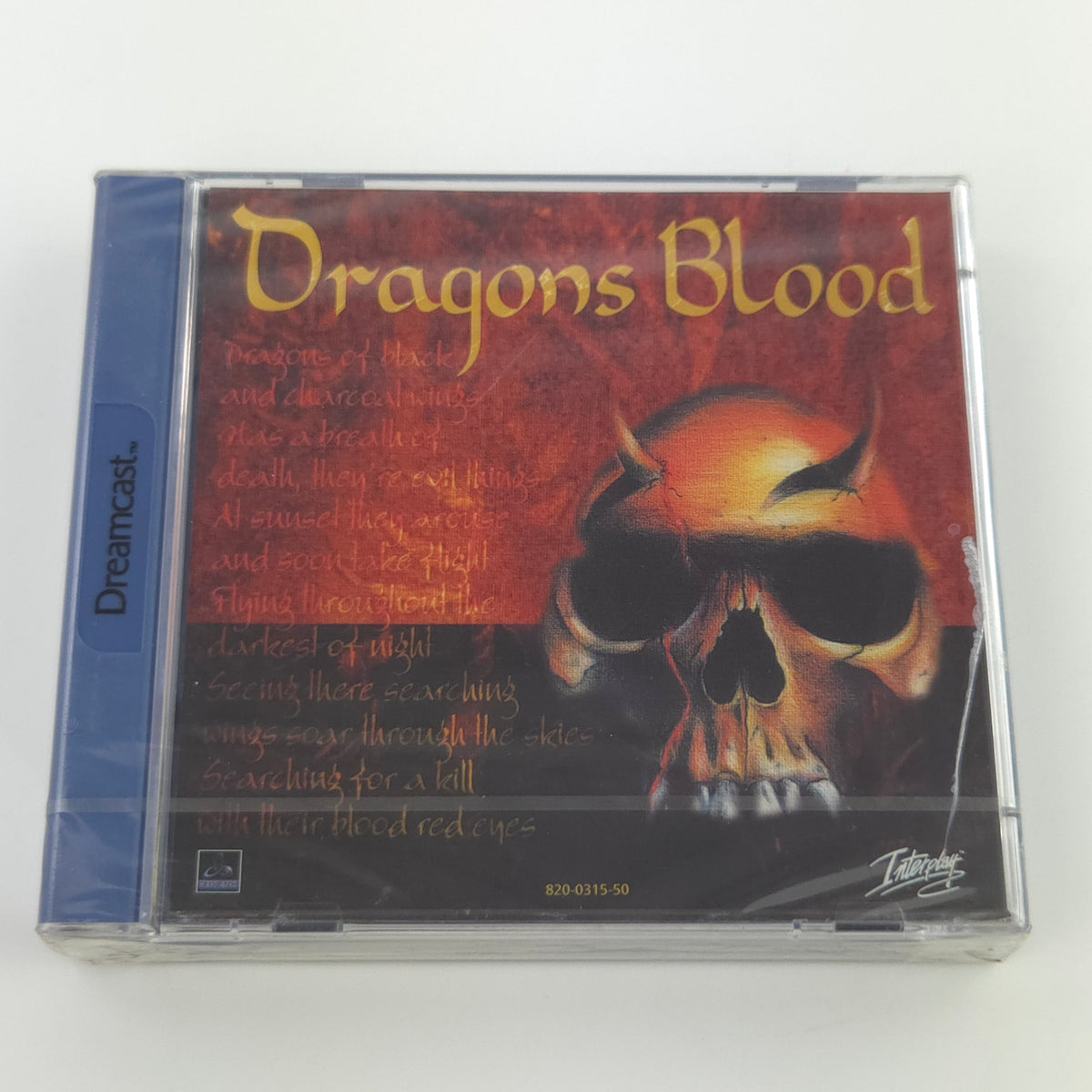 Sega Dreamcast Spiel – Dragons Blood (Neu OVP PAL)