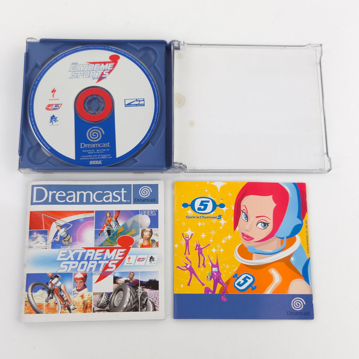 Sega Dreamcast Spiel Extreme Sports OVP CIB PAL CD ROM