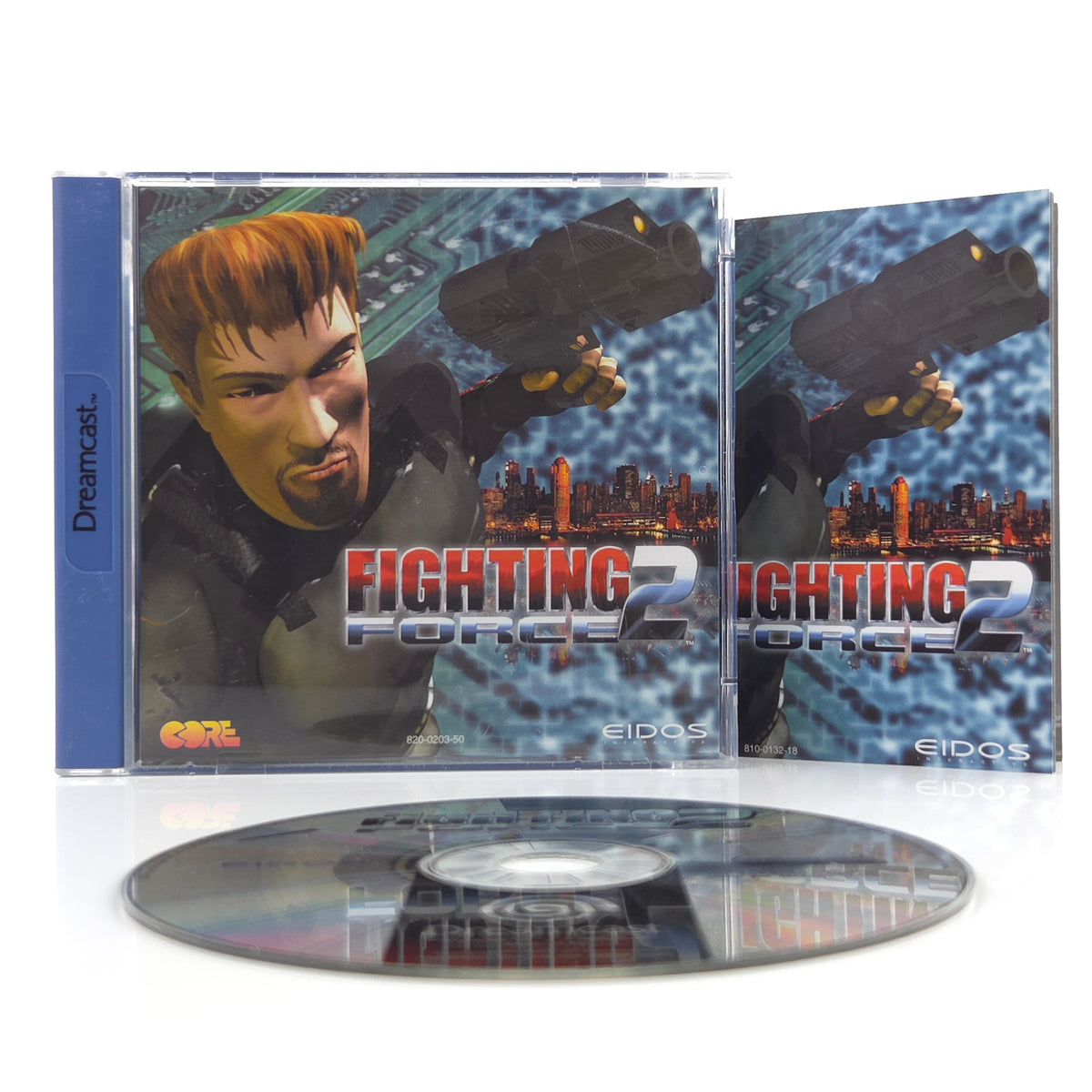 Sega Dreamcast Spiel Fighting Force 2 OVP PAL USK18