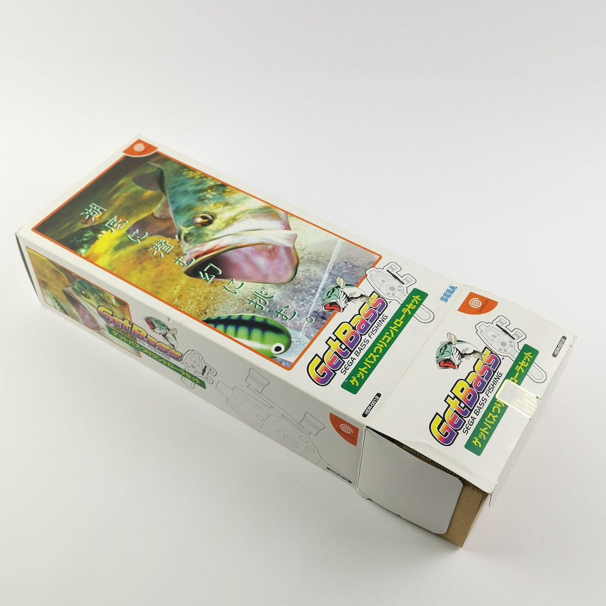 Sega Dreamcast Spiel – Sega Bass Fishing Pak OVP Anleitung