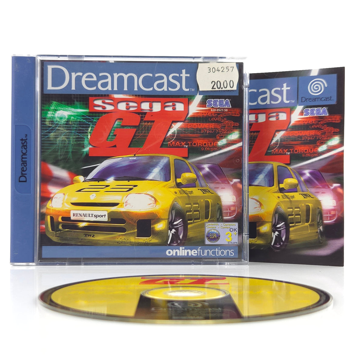 Sega Dreamcast Spiel Sega GT DC PAL OVP CD-ROM