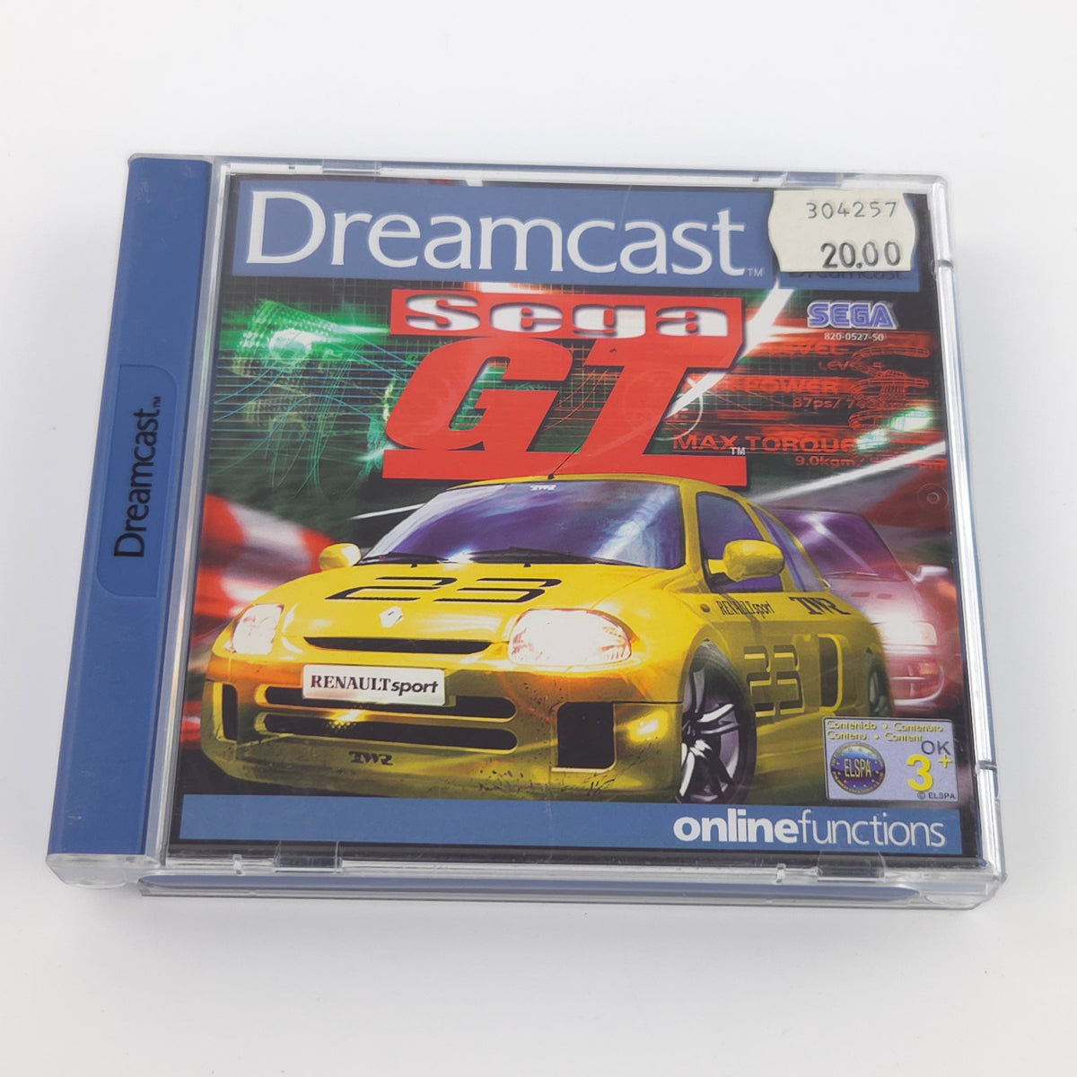 Sega Dreamcast Spiel Sega GT DC PAL OVP CD-ROM