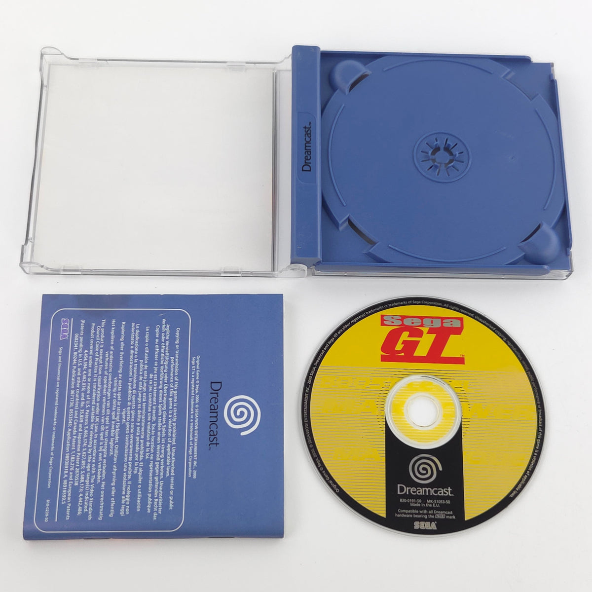 Sega Dreamcast Spiel Sega GT DC PAL OVP CD-ROM