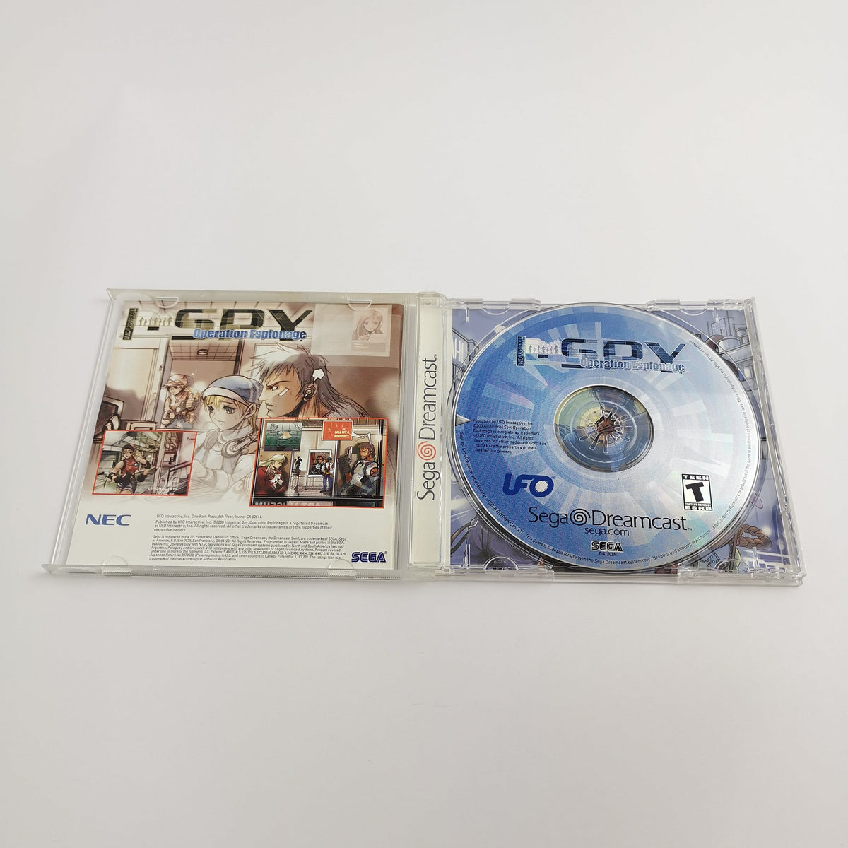 Sega Dreamcast Spiel – Industrial SPY Operation (NTSC-USA OVP)