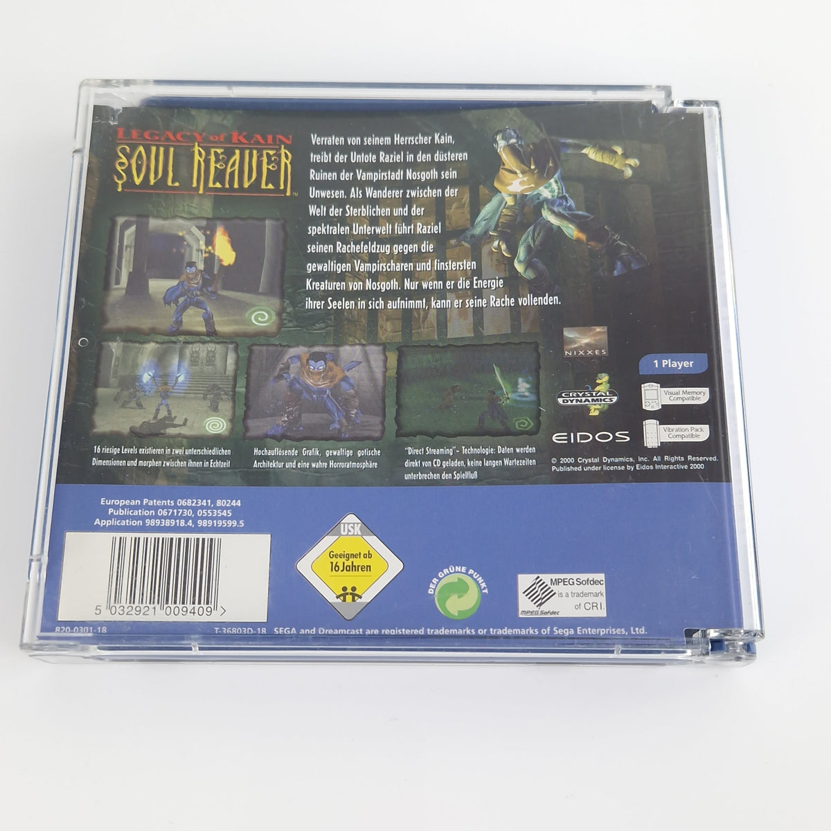 Sega Dreamcast Spiel – Legacy of Kain Soul Reaver PAL OVP
