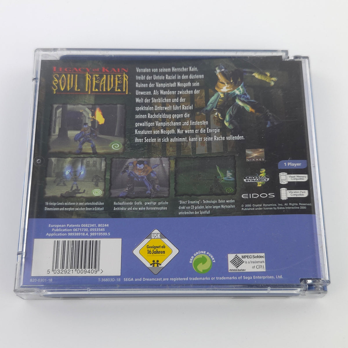 Sega Dreamcast Spiel Legacy of Kain Soul Reaver PAL OVP