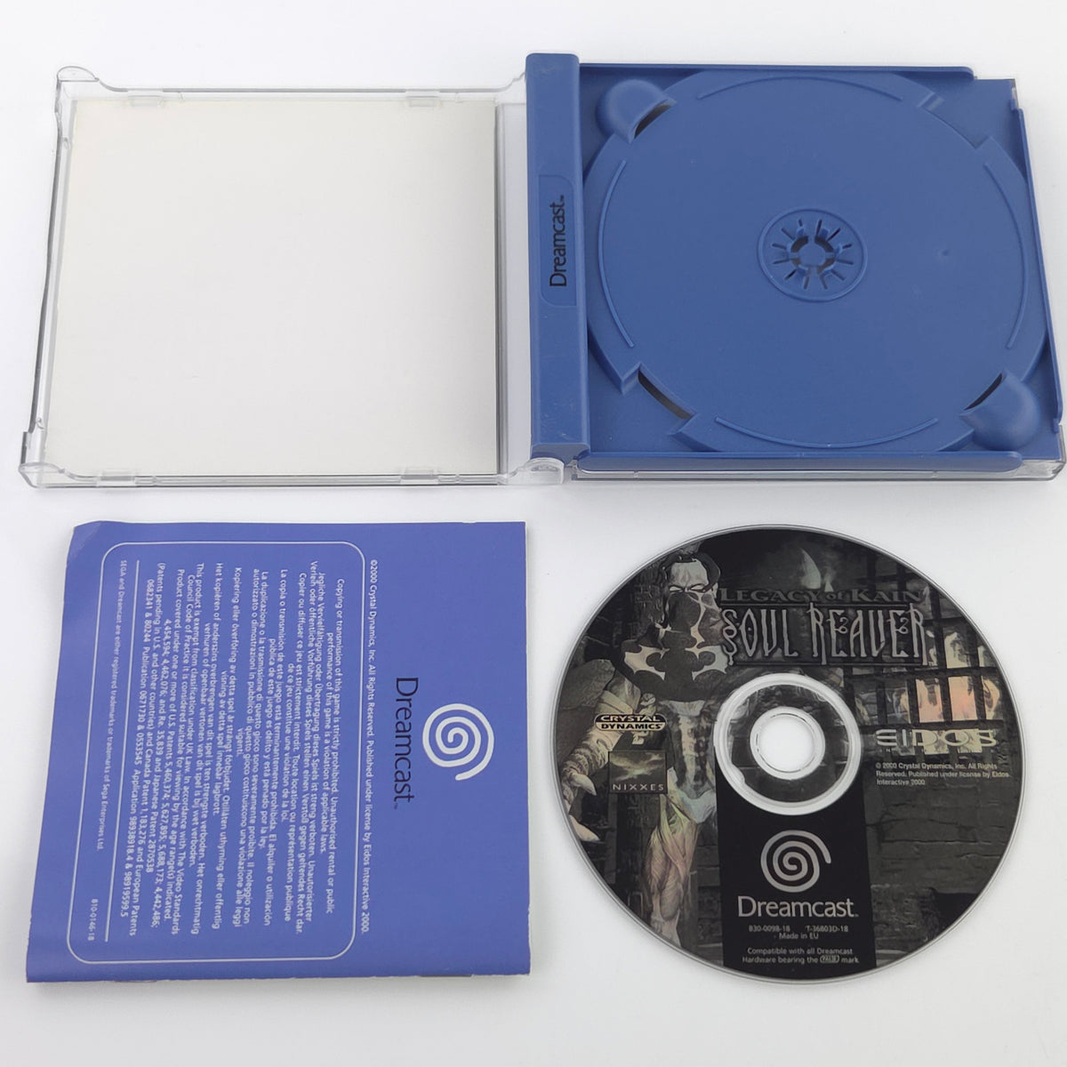 Sega Dreamcast Spiel Legacy of Kain Soul Reaver PAL OVP