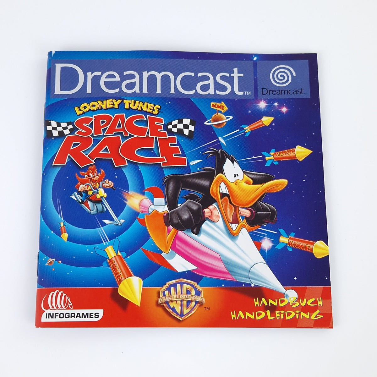 Sega Dreamcast Spiel – Looney Tunes Space Race OVP PAL