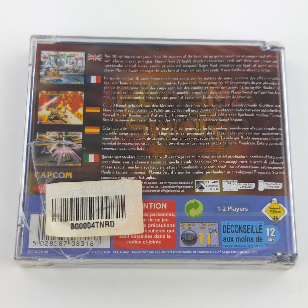 Sega Dreamcast Spiel – Plasma Sword Nightmare (Neu OVP)