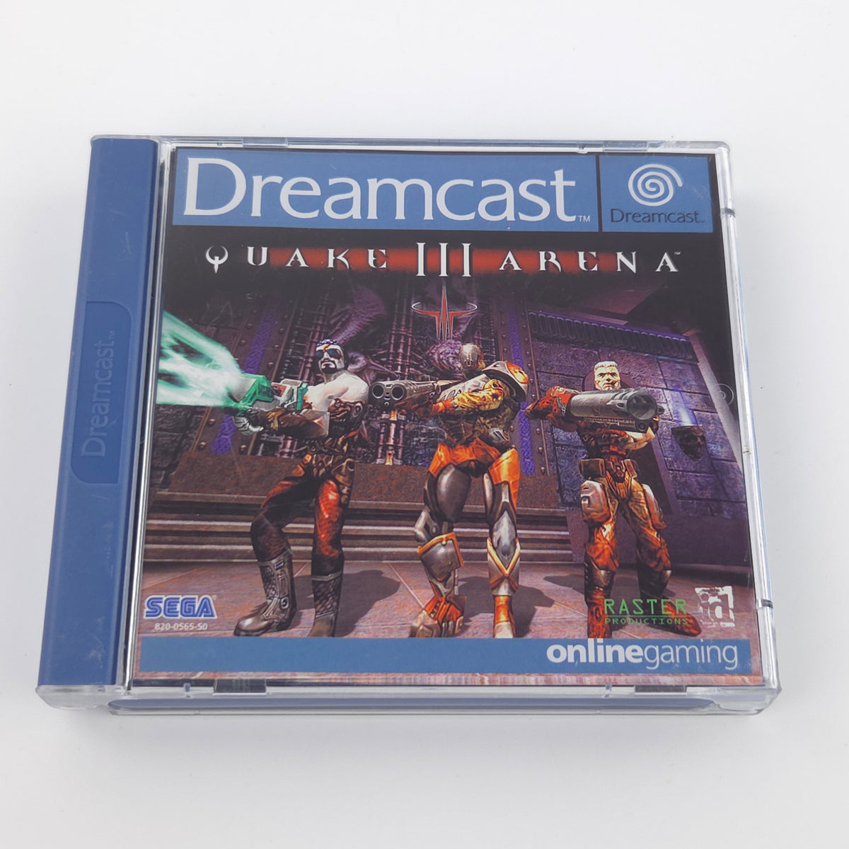 Sega Dreamcast Spiel Quake Arena CD OVP PAL EUR USK18