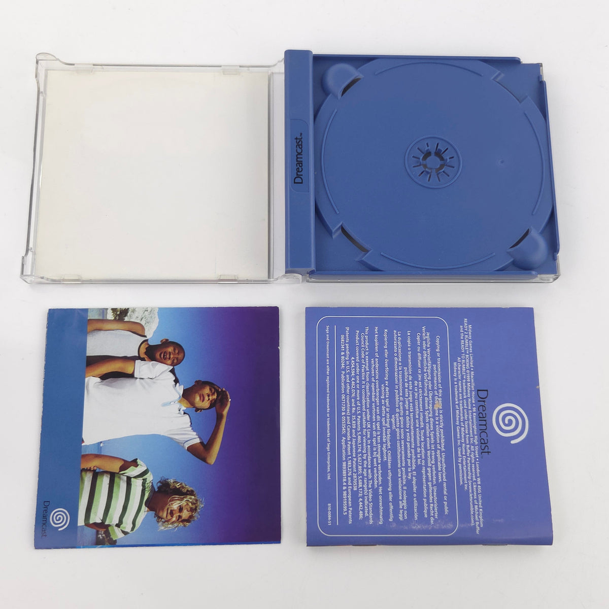 Sega Dreamcast Spiel Ready 2 Rumble Boxing OVP PAL CIB
