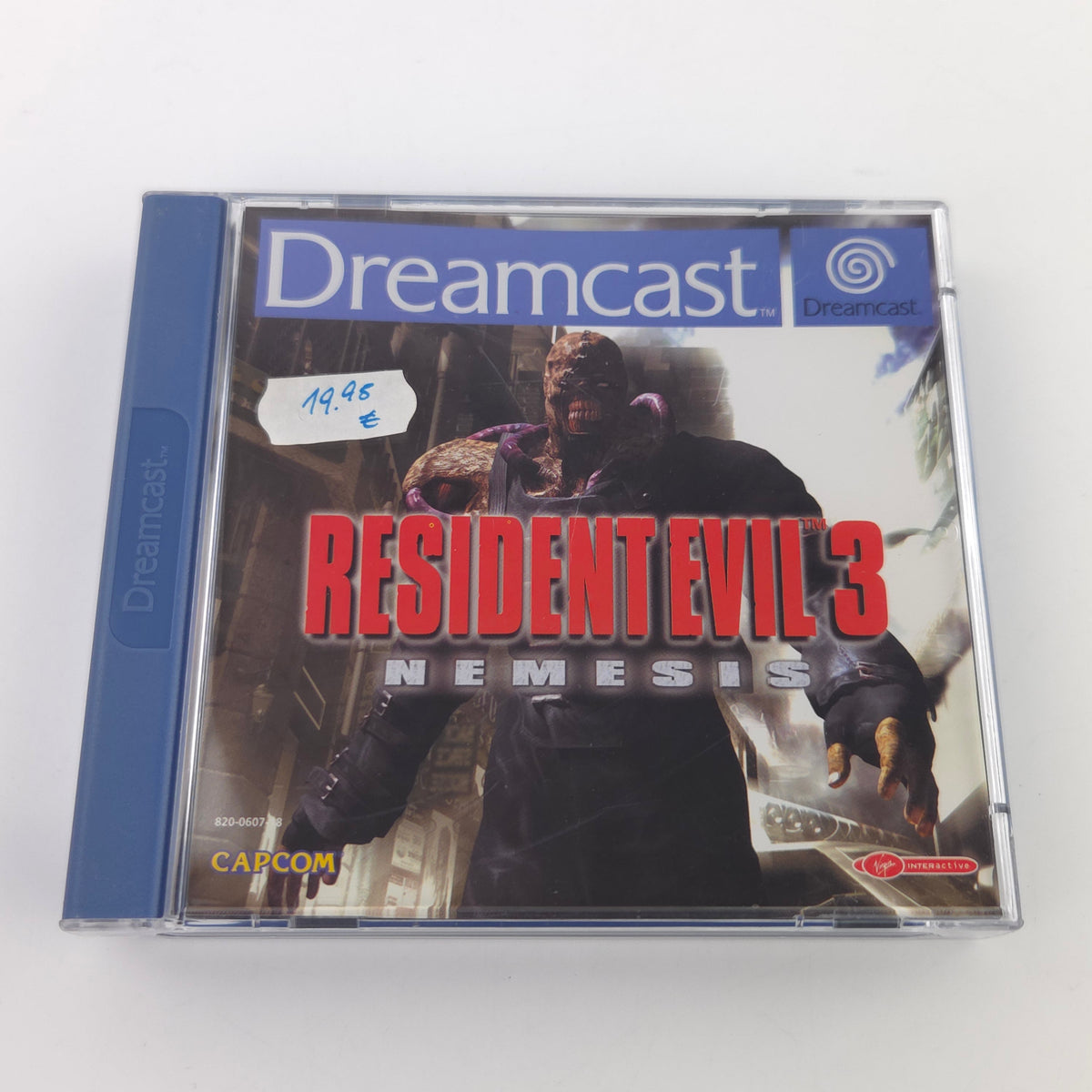 Sega Dreamcast Spiel Resident Evil 3 Nemesis PAL OVP CIB