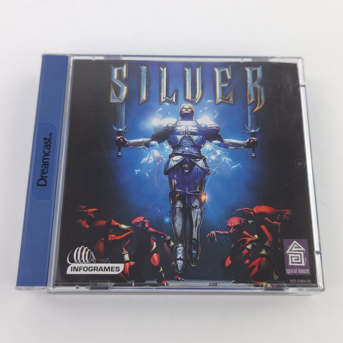 Sega Dreamcast Spiel Silver OVP CIB PAL DE Infogrames