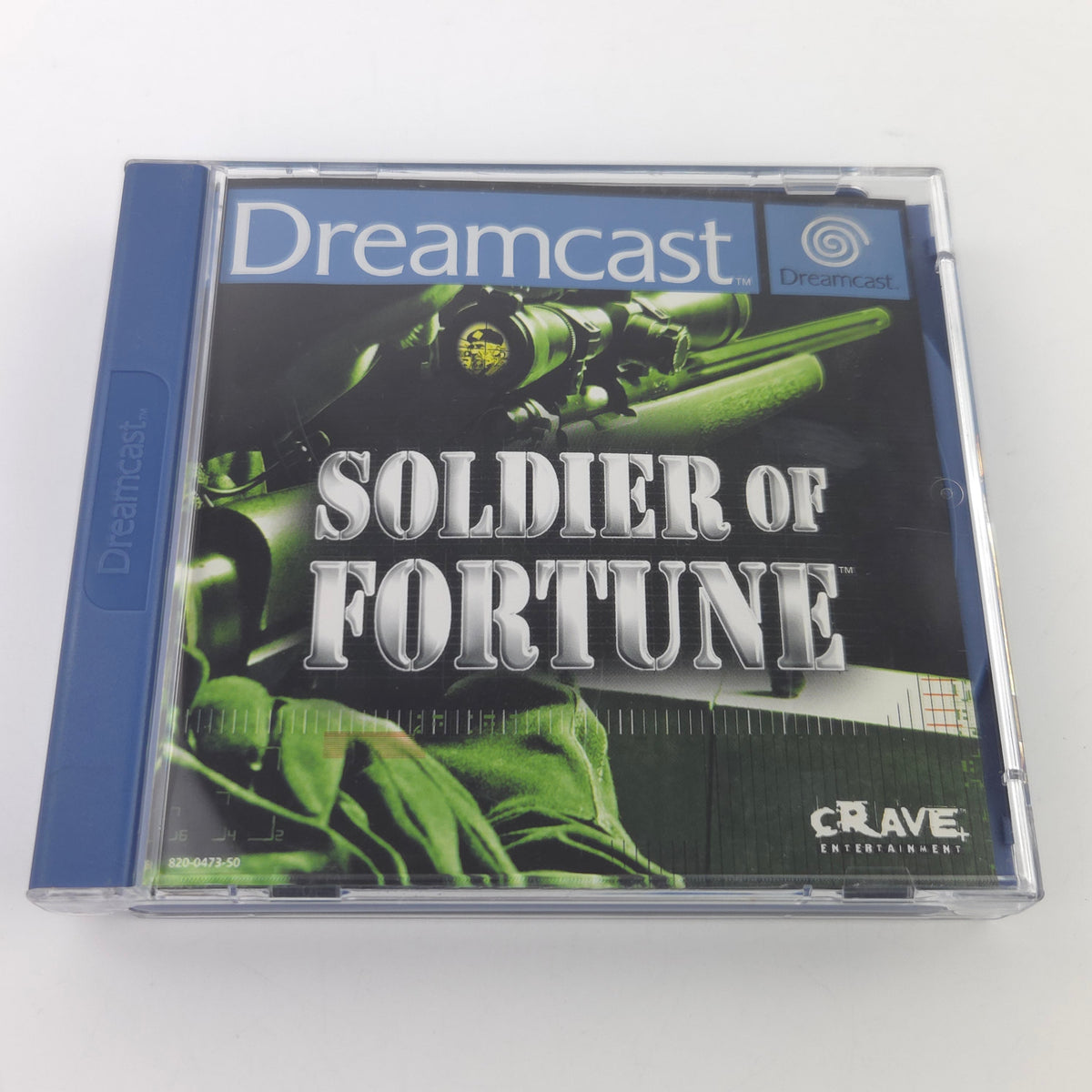 Sega Dreamcast Spiel Soldiers of Fortune OVP CIB PAL