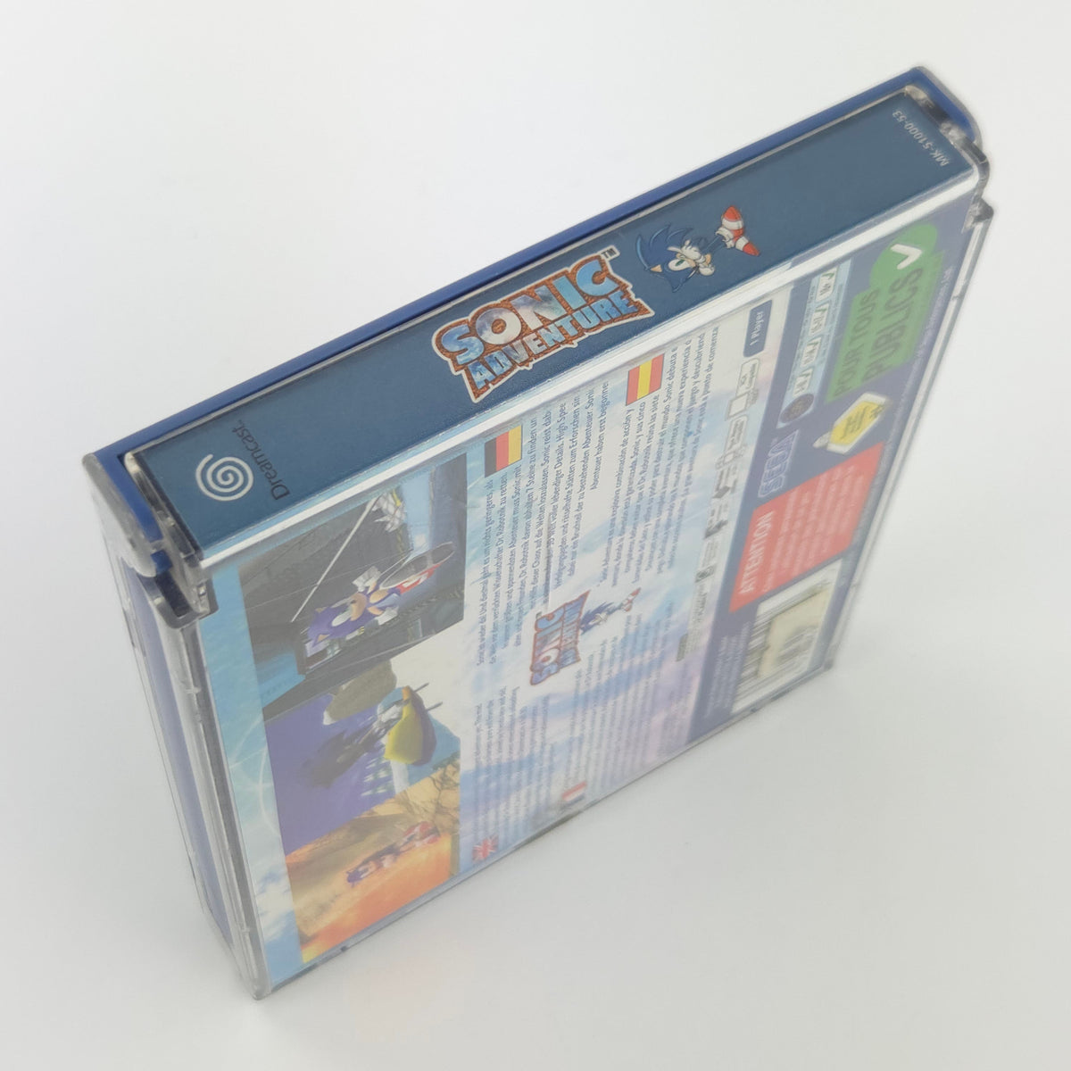 Sega Dreamcast Spiel Sonic Adventure OVP PAL