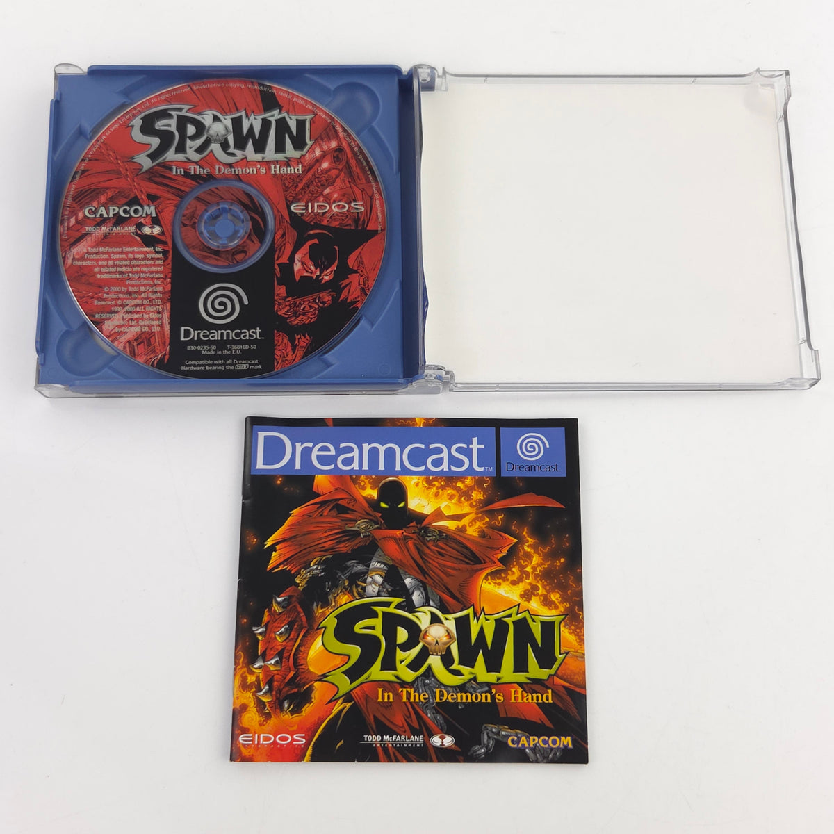 Sega Dreamcast Spiel Spawn In The Demon´s Hand OVP PAL