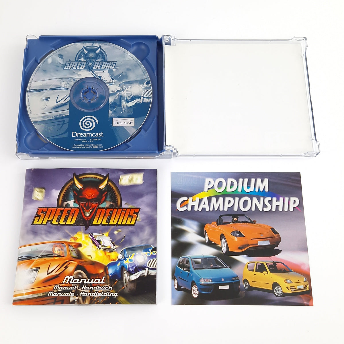 Sega Dreamcast Spiel – Speed Devils (PAL OVP CIB)
