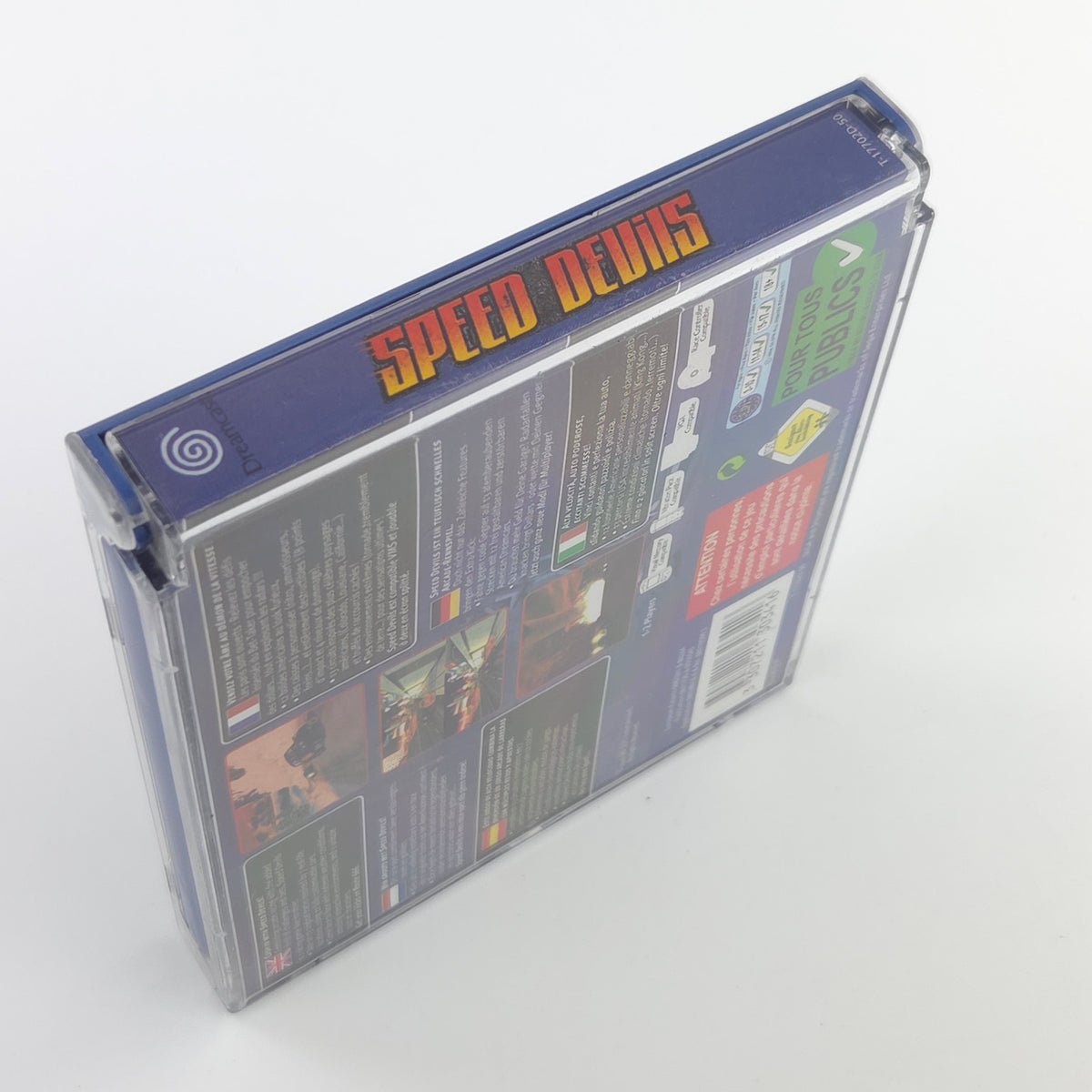 Sega Dreamcast Spiel Speed Devils OVP PAL Ubi Soft