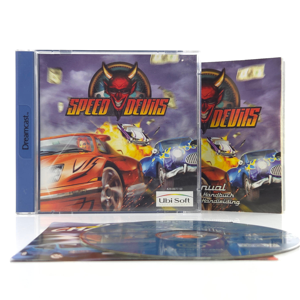 Sega Dreamcast Spiel Speed Devils OVP PAL Ubi Soft