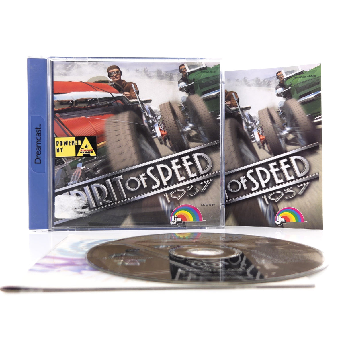 Sega Dreamcast Spiel Spirit of Speed 1937 OVP CIB PAL DE