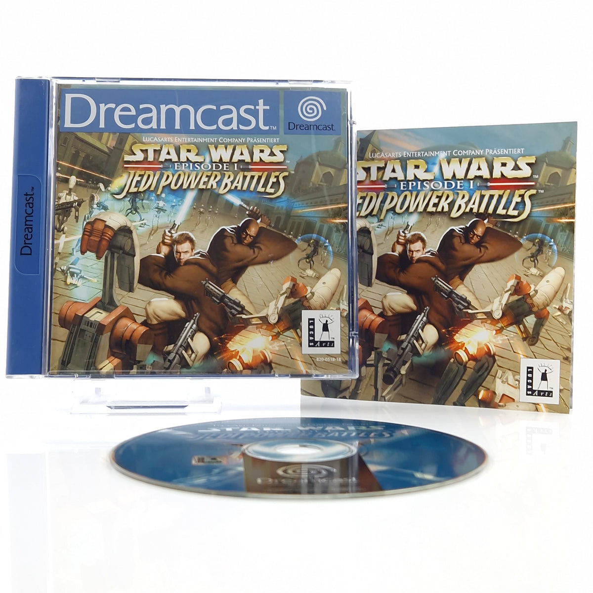 Sega Dreamcast Spiel – Star Wars Jedi Power Battles PAL OVP