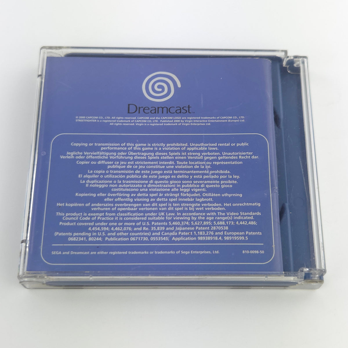 Sega Dreamcast Spiel – Street Fighter III Double Impact OVP