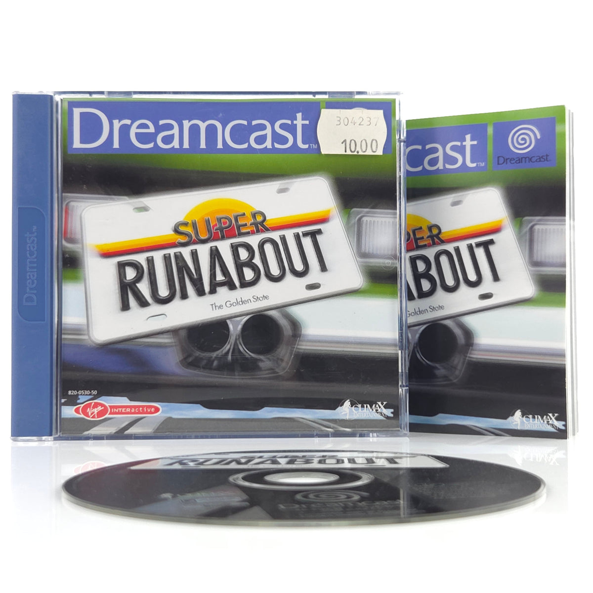 Sega Dreamcast Spiel Super Runabout PAL EUR OVP CD ROM