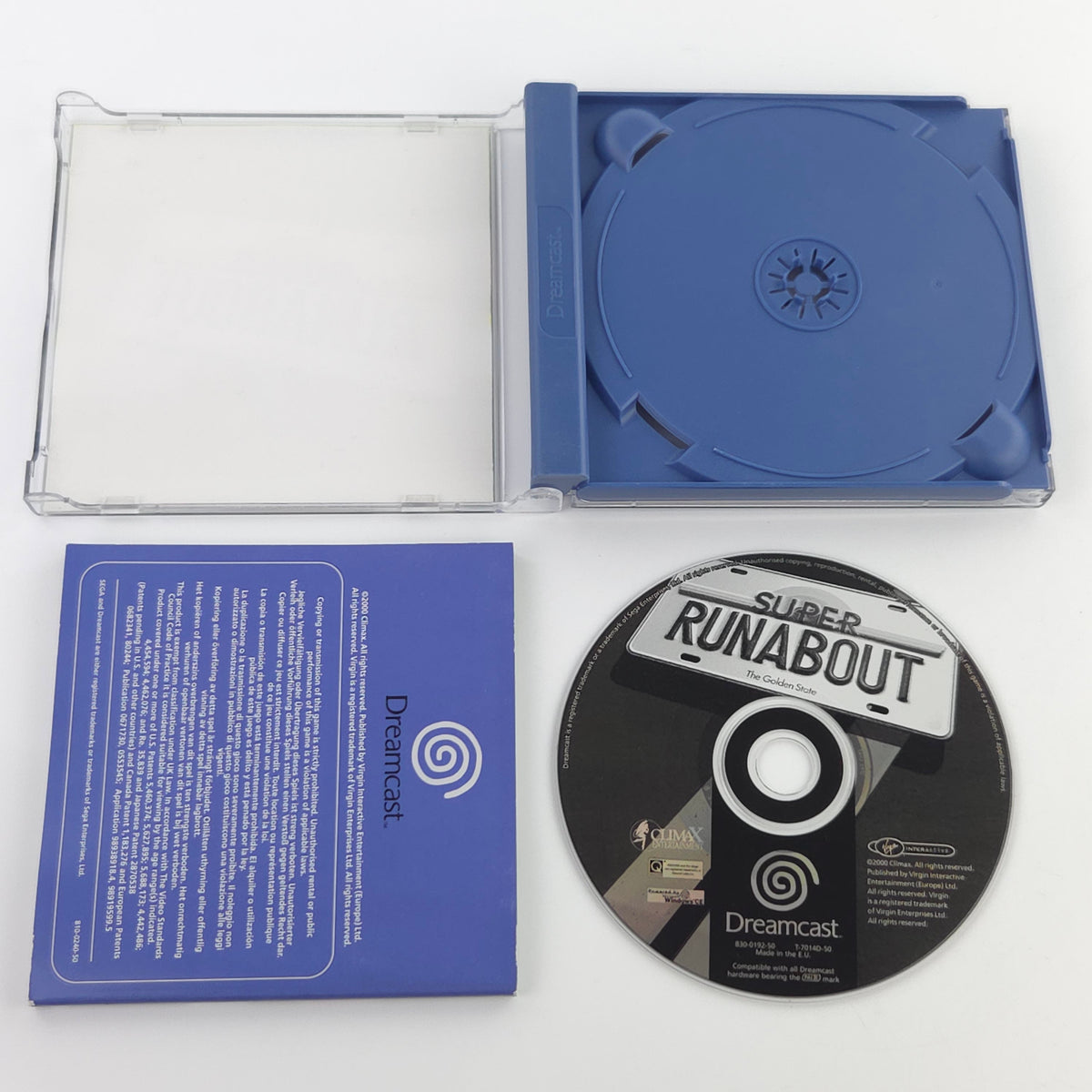Sega Dreamcast Spiel Super Runabout PAL EUR OVP CD ROM