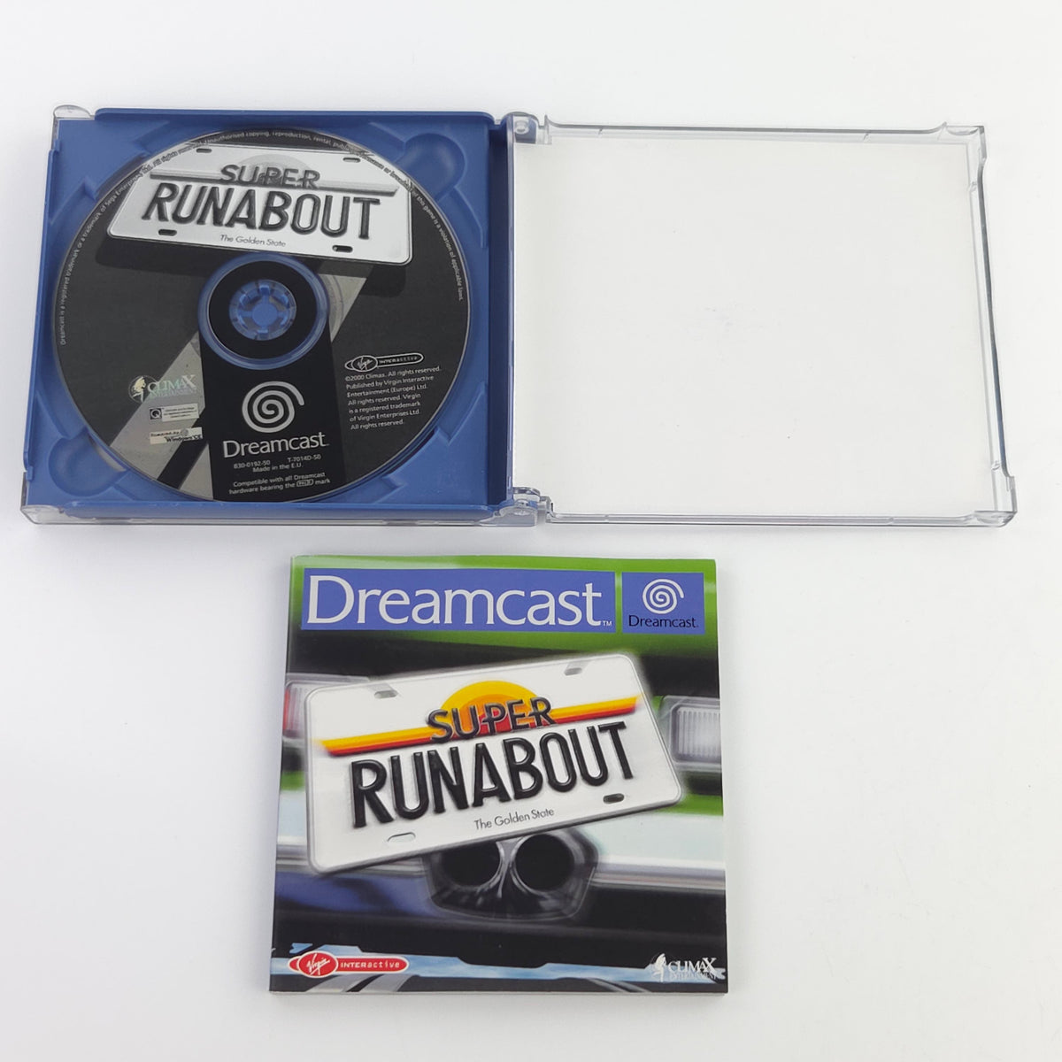 Sega Dreamcast Spiel Super Runabout PAL EUR OVP CD ROM