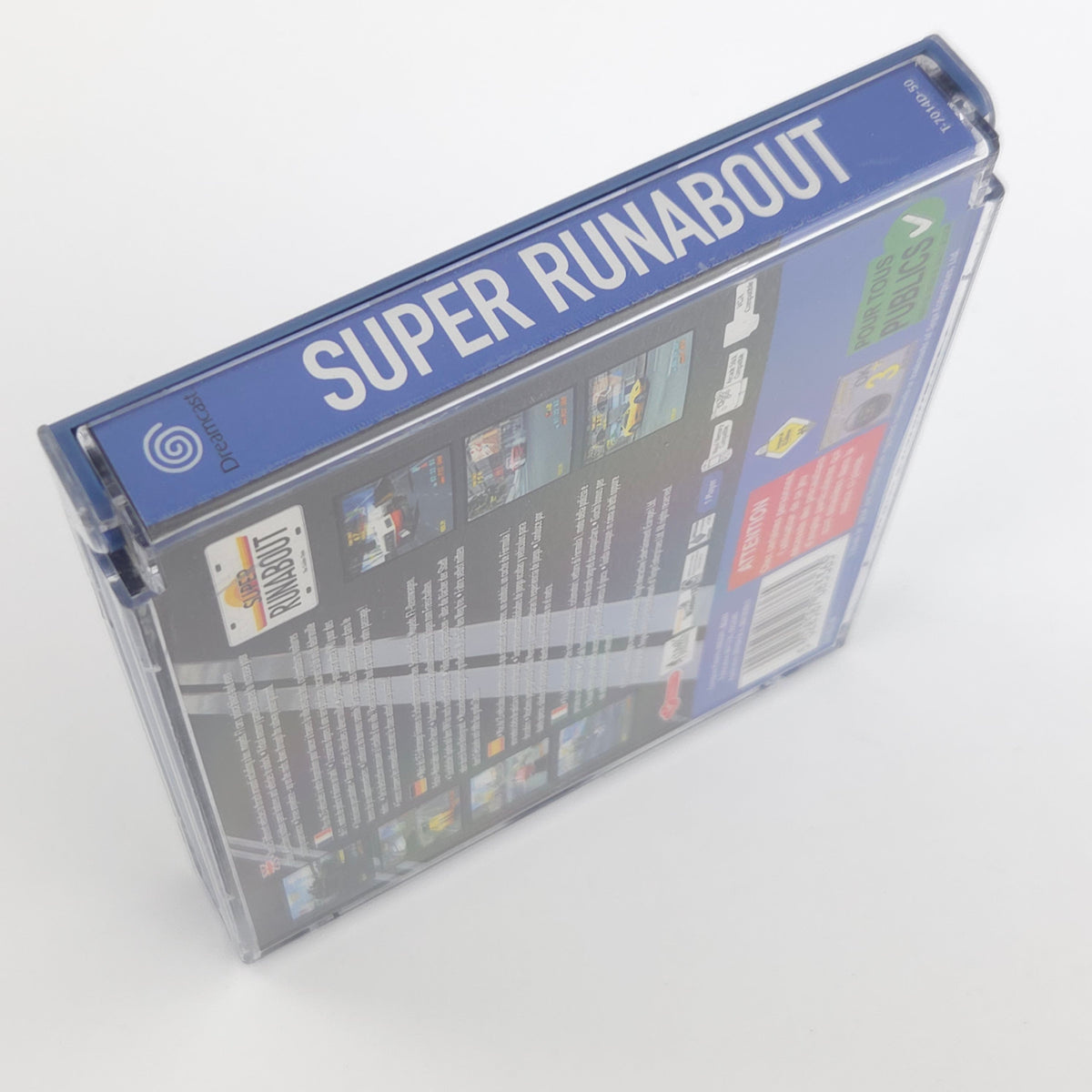 Sega Dreamcast Spiel Super Runabout PAL EUR OVP CD ROM