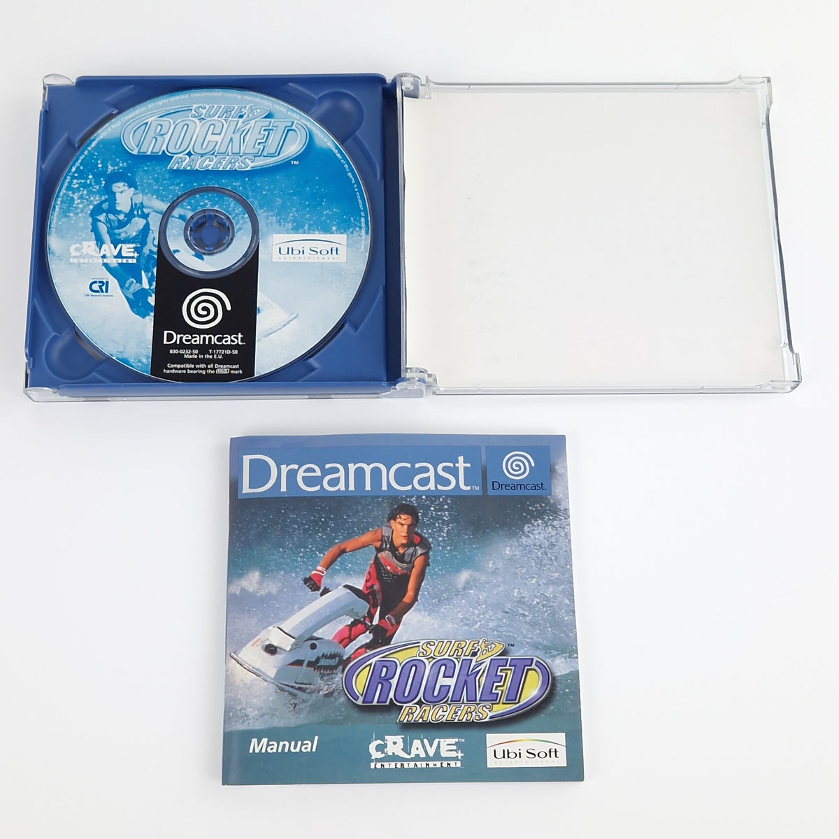 Sega Dreamcast Spiel – Surf Rocket Racers PAL OVP CIB