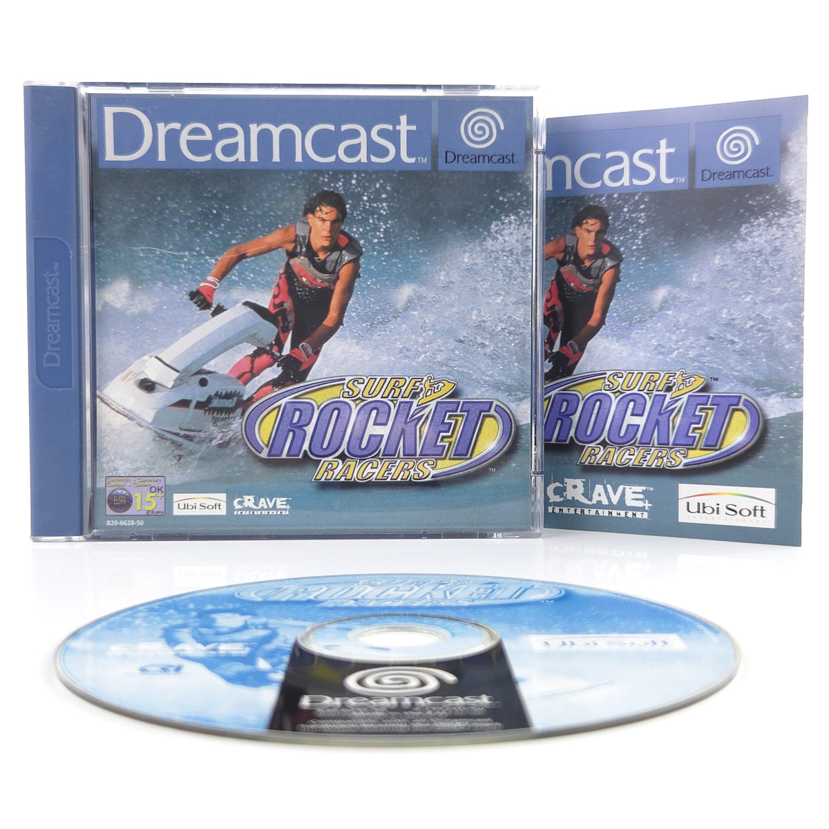 Sega Dreamcast Spiel Surf Rocket Racers DC OVP PAL EUR