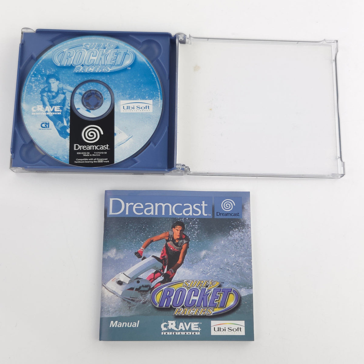 Sega Dreamcast Spiel Surf Rocket Racers DC OVP PAL EUR