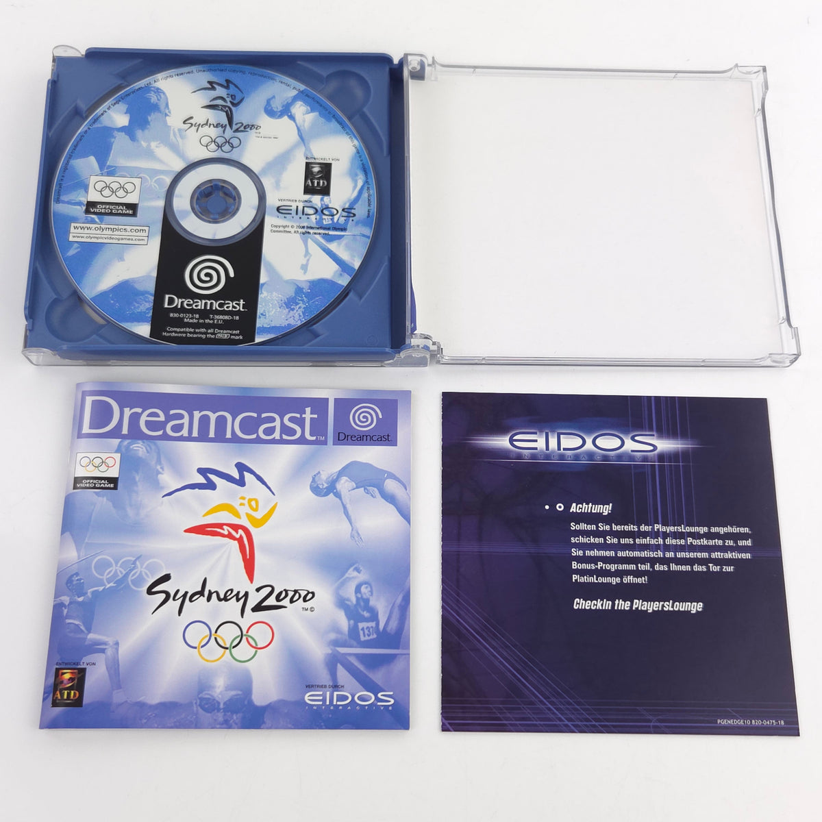 Sega Dreamcast Spiel Sydney 2000 DC OVP PAL DE CD-ROM