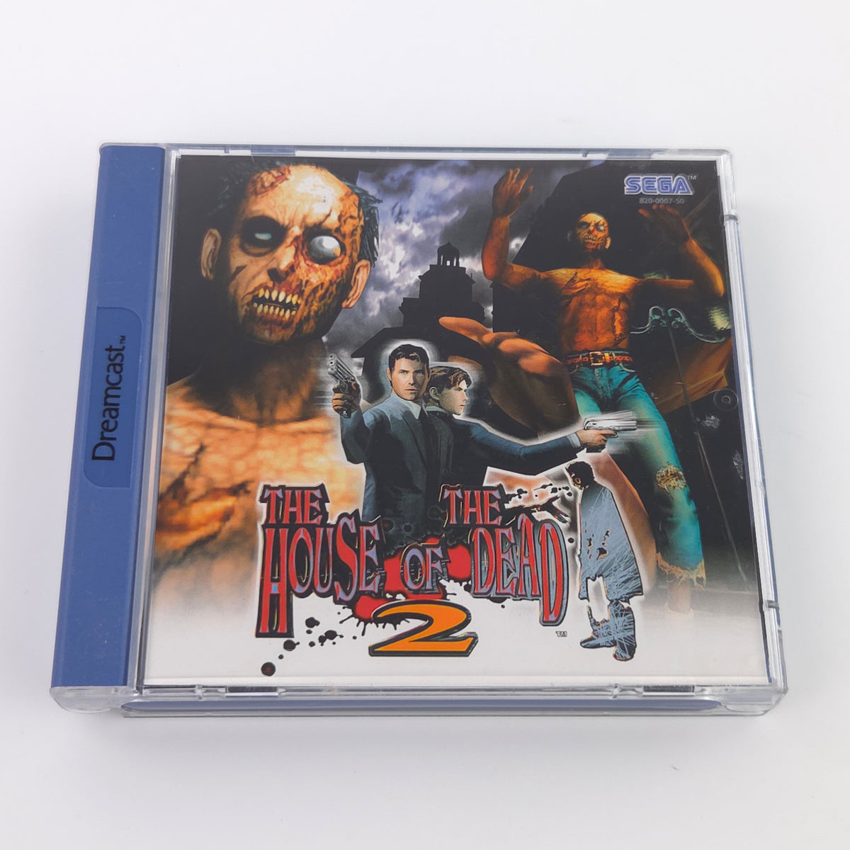 Sega Dreamcast Spiel The House of the Dead 2 OVP PAL USK18