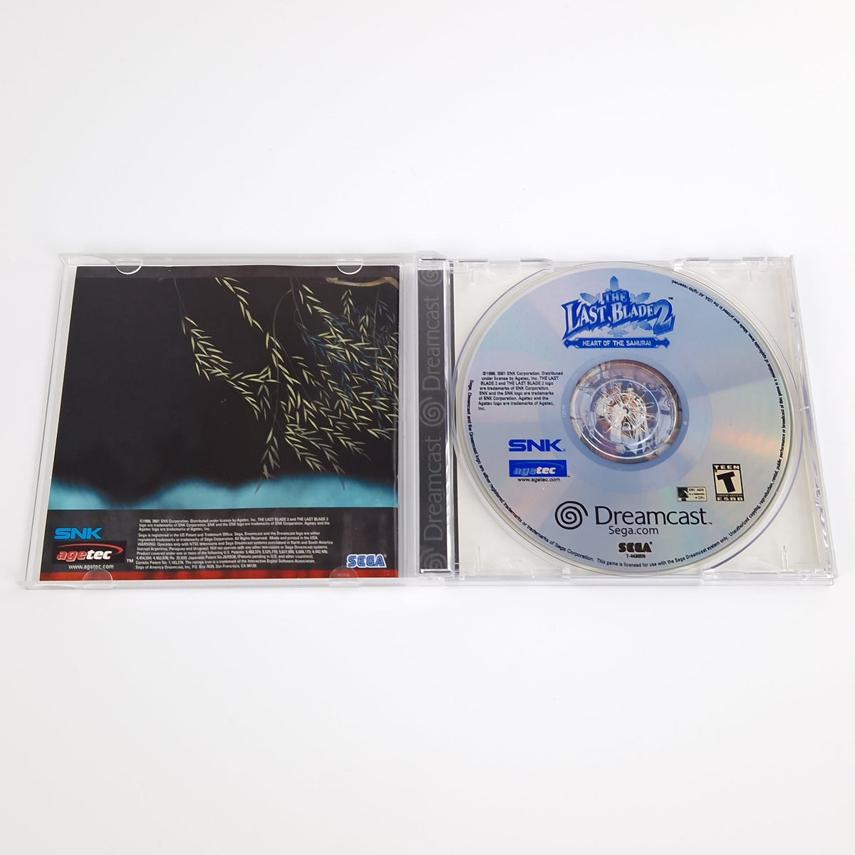Sega Dreamcast Spiel – The Last Blade 2 Heart of the Samurai OVP