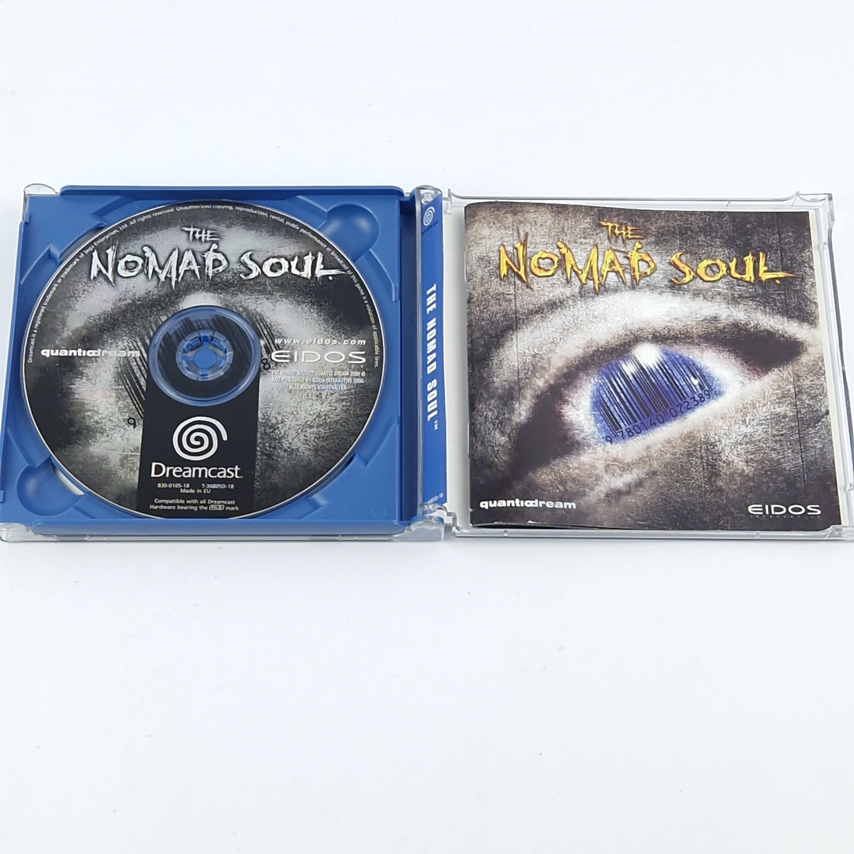 Sega Dreamcast Spiel – The Nomad Soul OVP PAL CIB