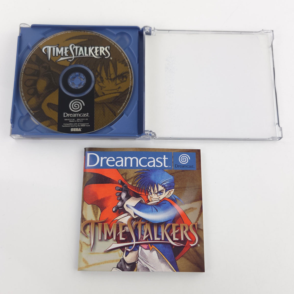 Sega Dreamcast Spiel Timestalkers DC OVP PAL CIB