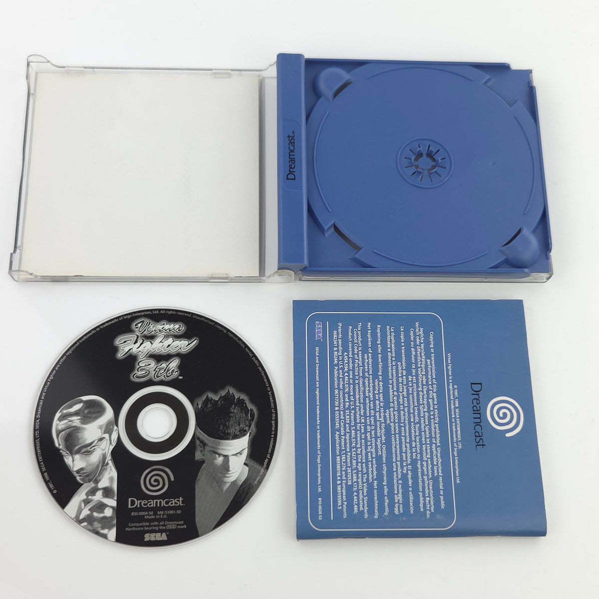 Sega Dreamcast Spiel – Virtua Fighter 3tb OVP PAL