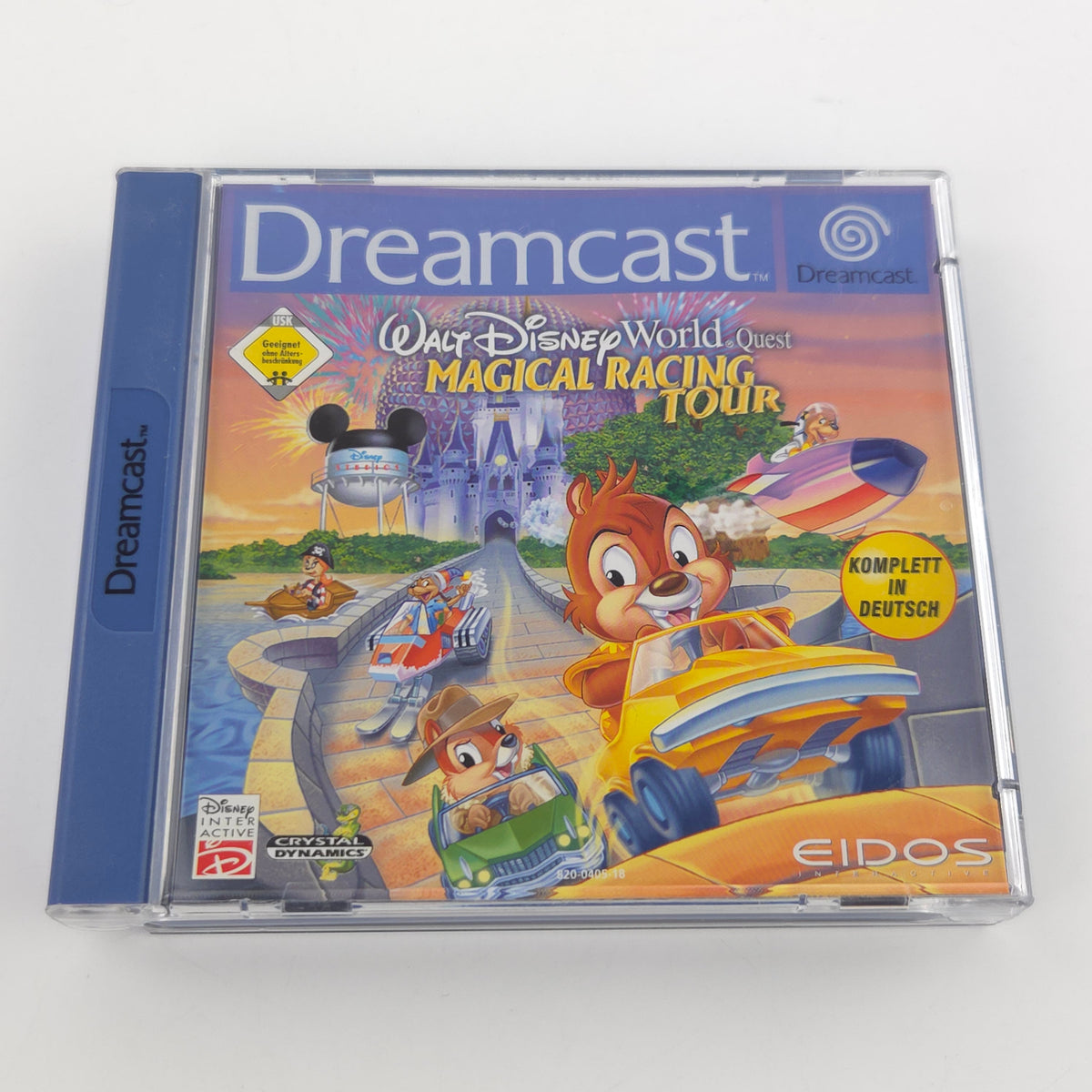 Sega Dreamcast Spiel Walt Disney Magical Racing Tour PAL OVP