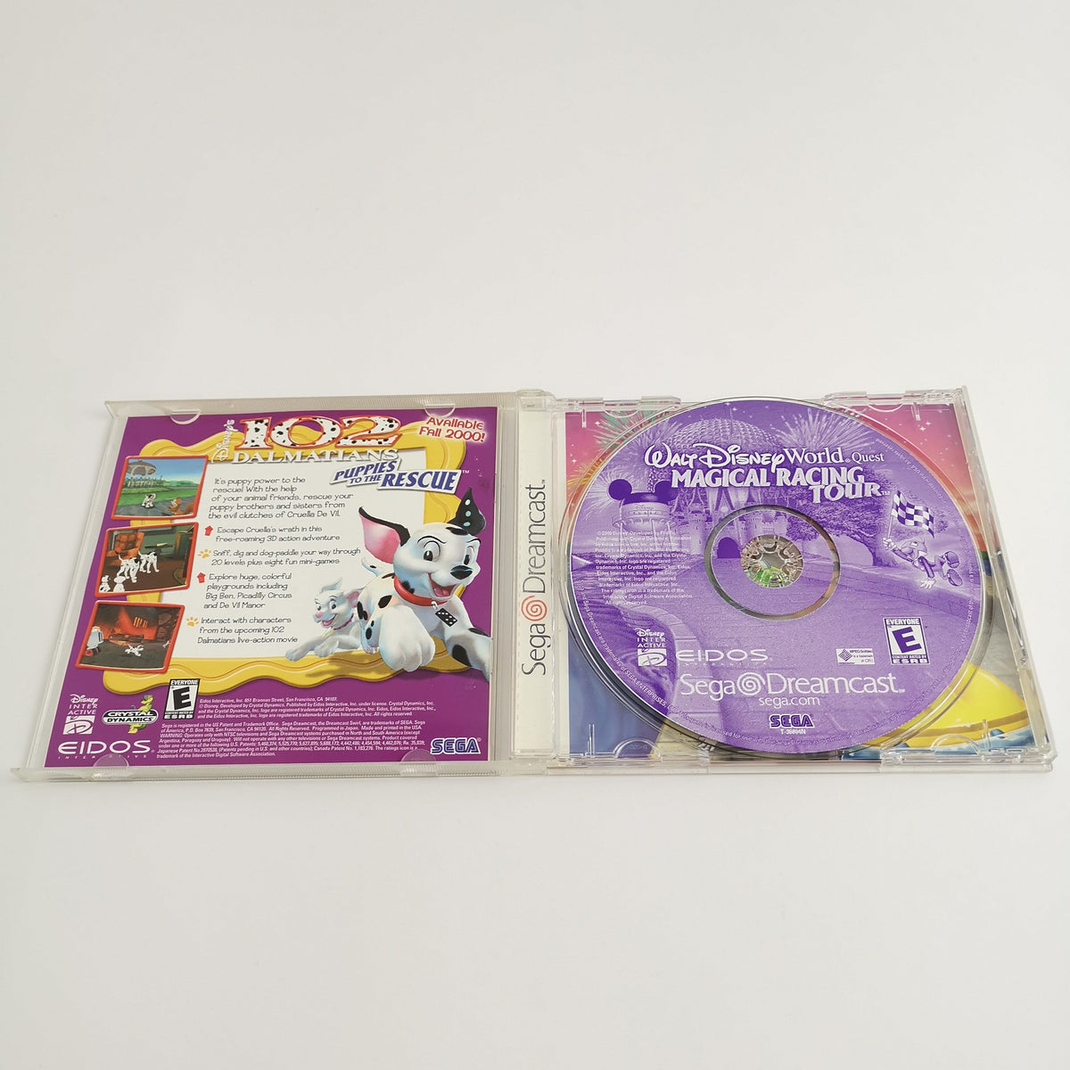 Sega Dreamcast Spiel – Walt Disney World Magical Racing USA