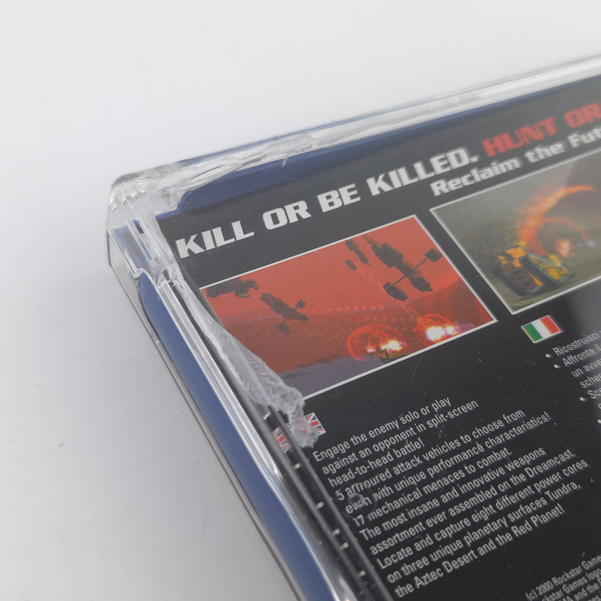 Sega Dreamcast Spiel Wild Metal DC OVP CIB PAL Rockstar