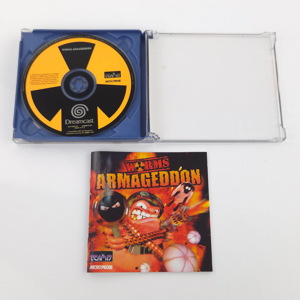 Sega Dreamcast Spiel Worms Armageddon DC OVP PAL DE