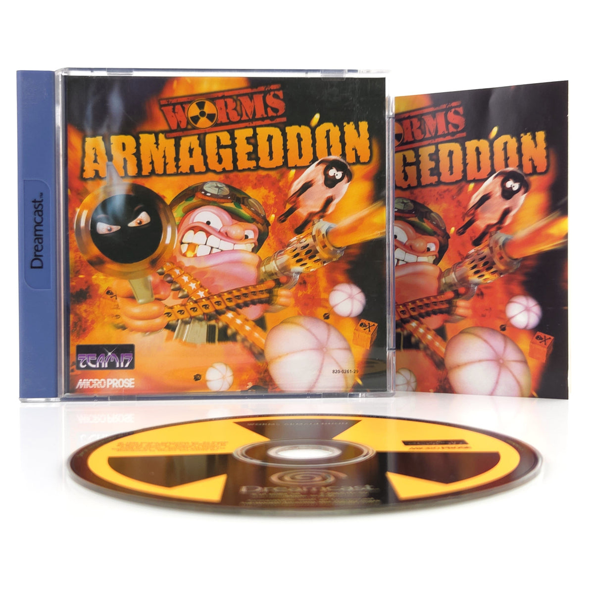 Sega Dreamcast Spiel Worms Armageddon DC OVP PAL DE