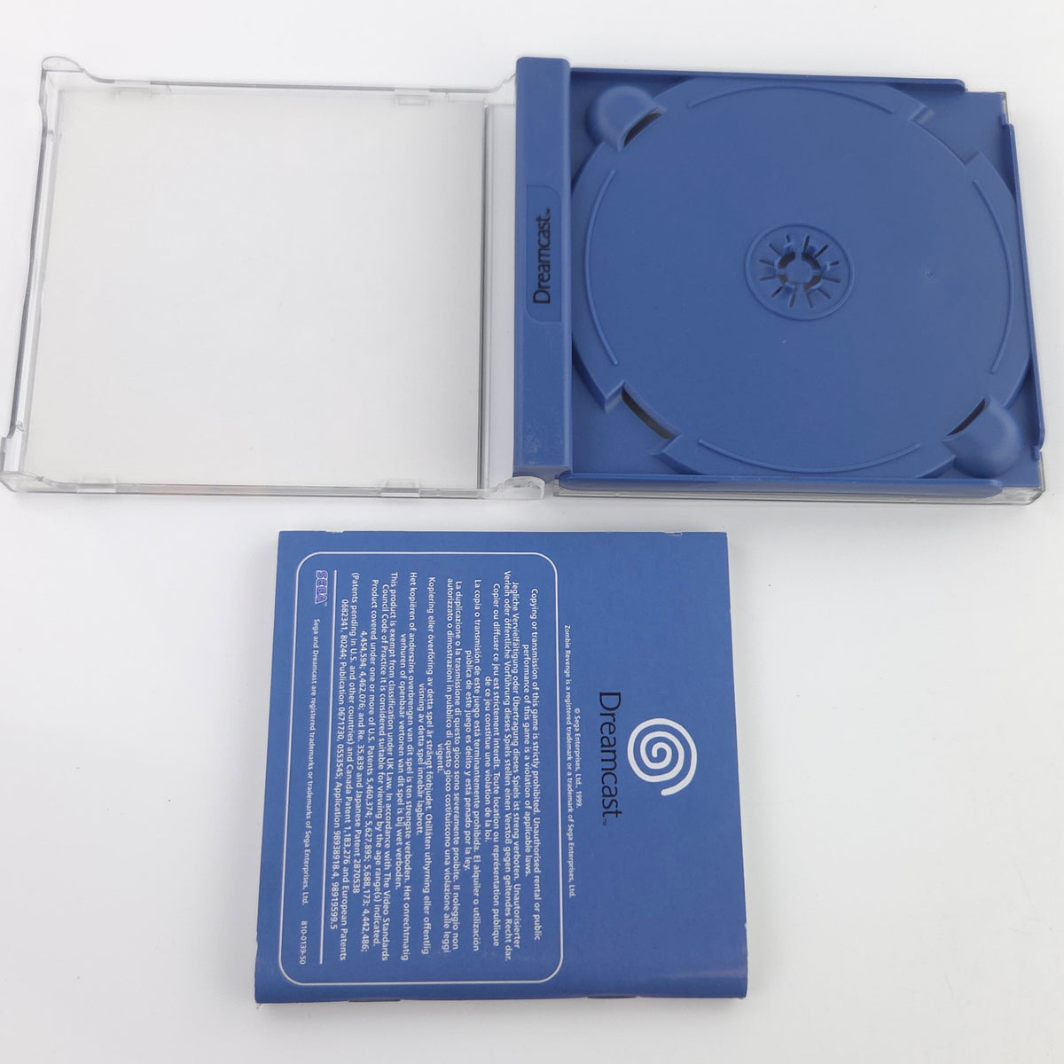 Sega Dreamcast Spiel Zombie Revenge DC OVP PAL USK18