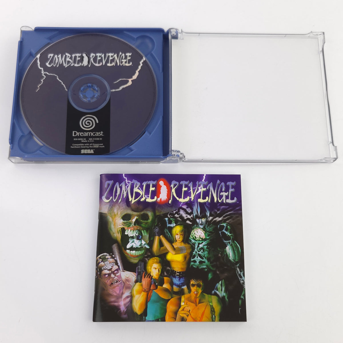 Sega Dreamcast Spiel Zombie Revenge OVP CIB PAL EUR USK18