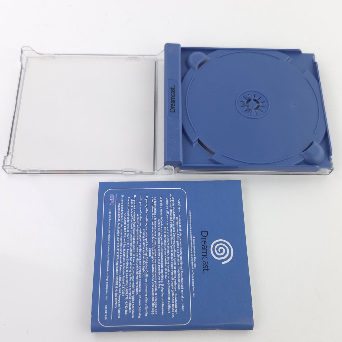 Sega Dreamcast Spiel Zombie Revenge OVP CIB PAL EUR USK18