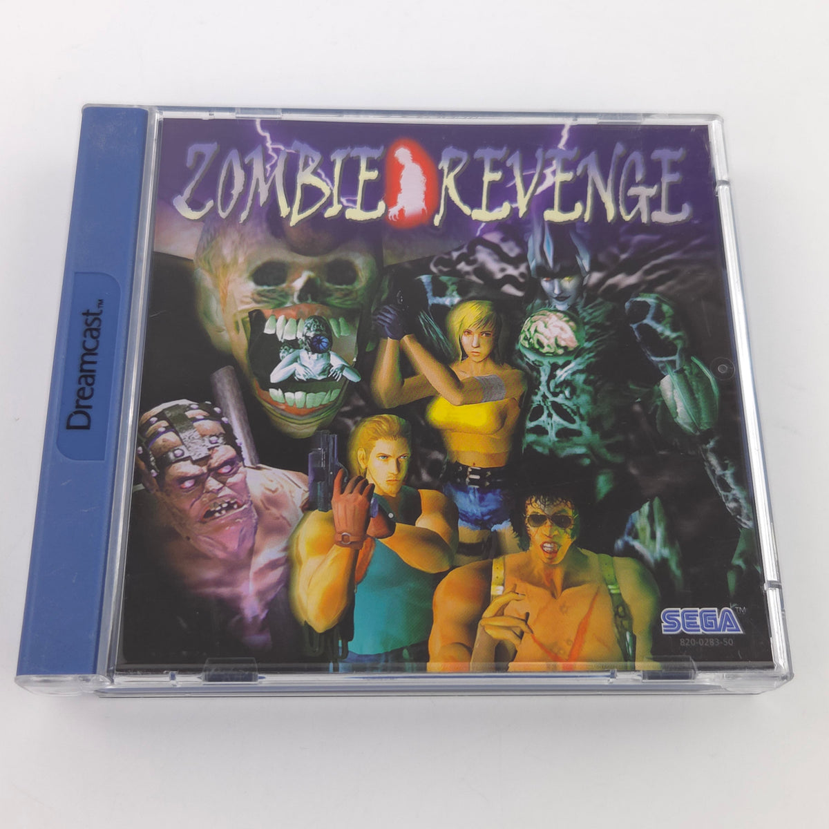 Sega Dreamcast Spiel Zombie Revenge OVP CIB PAL EUR USK18