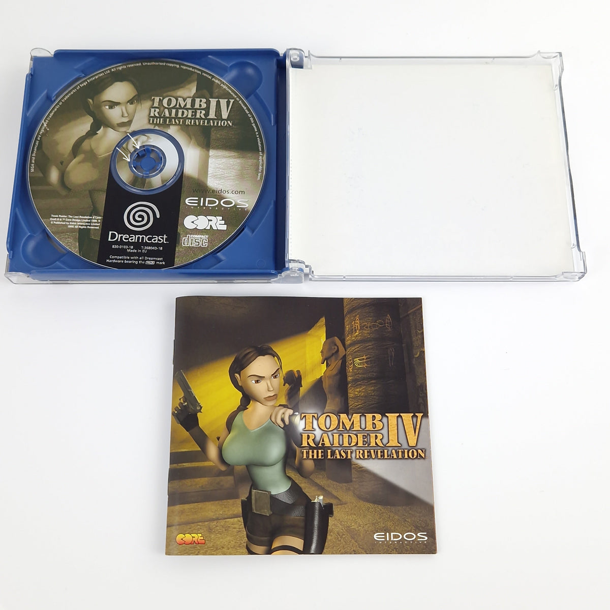 Sega Dreamcast Spiel – Tomb Raider IV und Chronik Bundle
